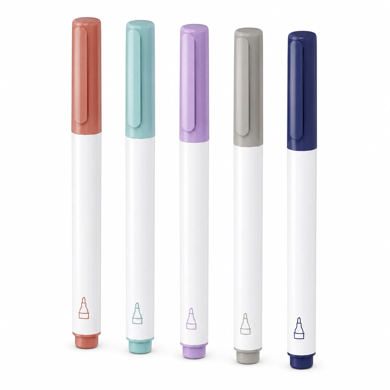 Whiteboard-Marker Set Pastelltöne 5 Farben