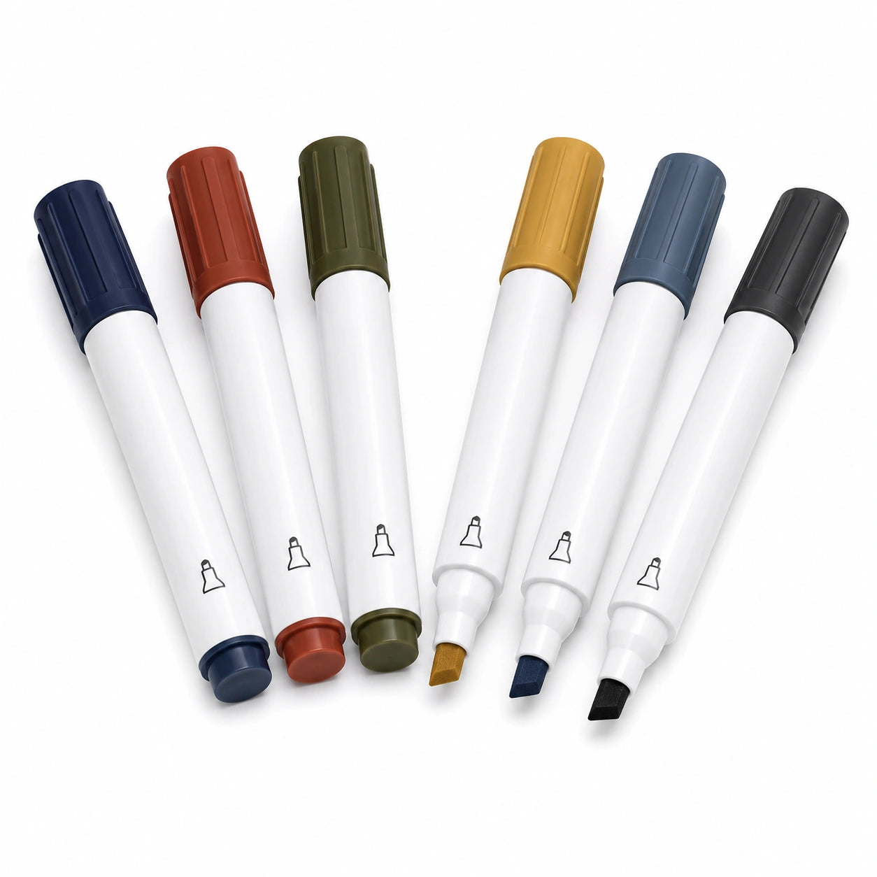 Whiteboard-Marker Set 6 Farben Keilspitze