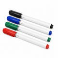 Whiteboard-Marker Set mit 4 Farben: Schwarz, Blau, Grün, Rot