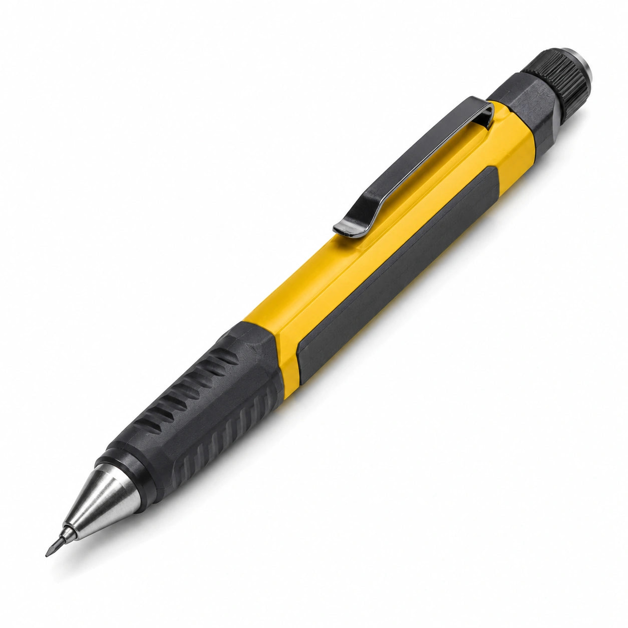 Gelb/Schwarzer 0.5mm Automatischer Druckbleistift mit Ergonomischem Griff
