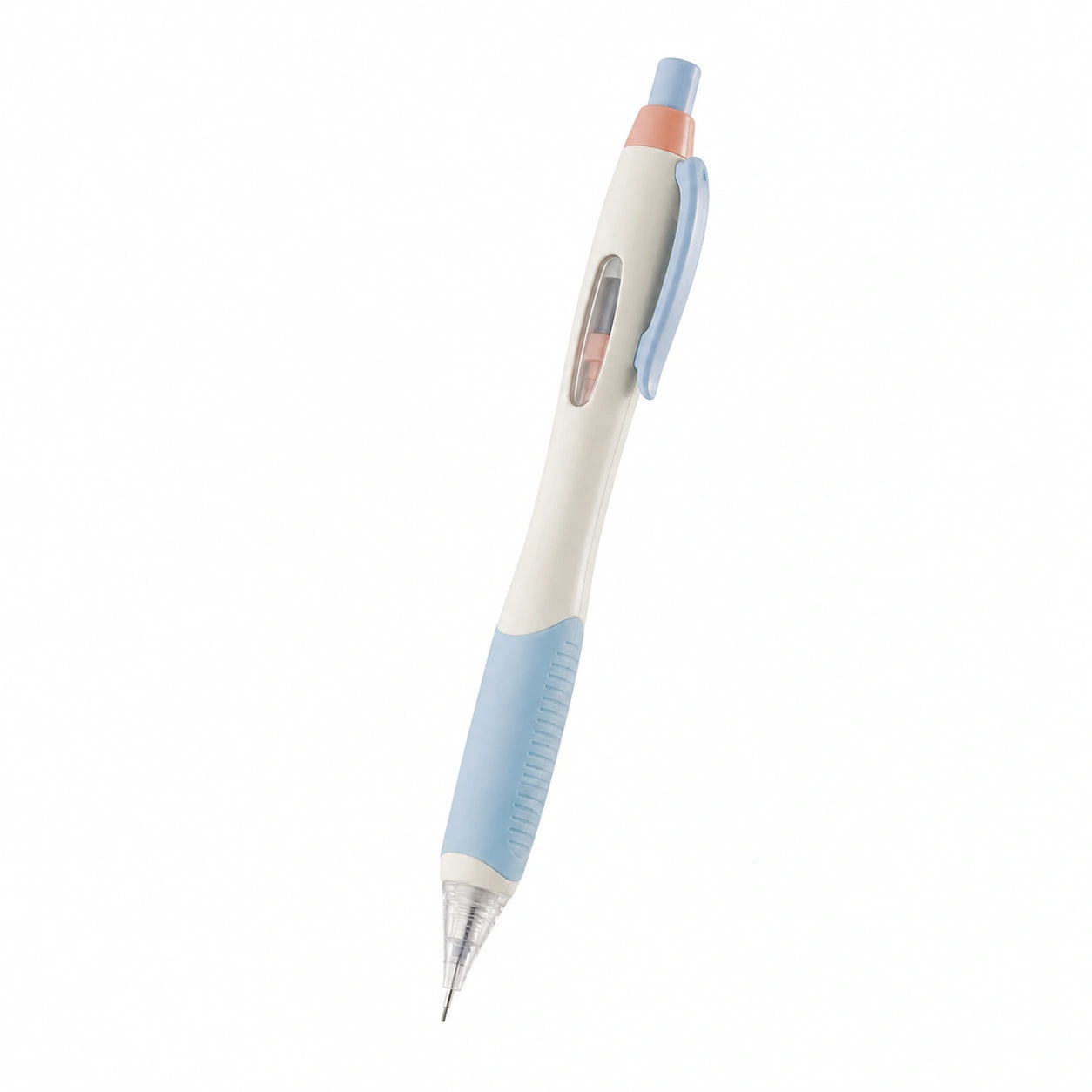 Mechanischer Druckbleistift 0.5 mm Hellblau/Weiß mit Ergonomischem Griff