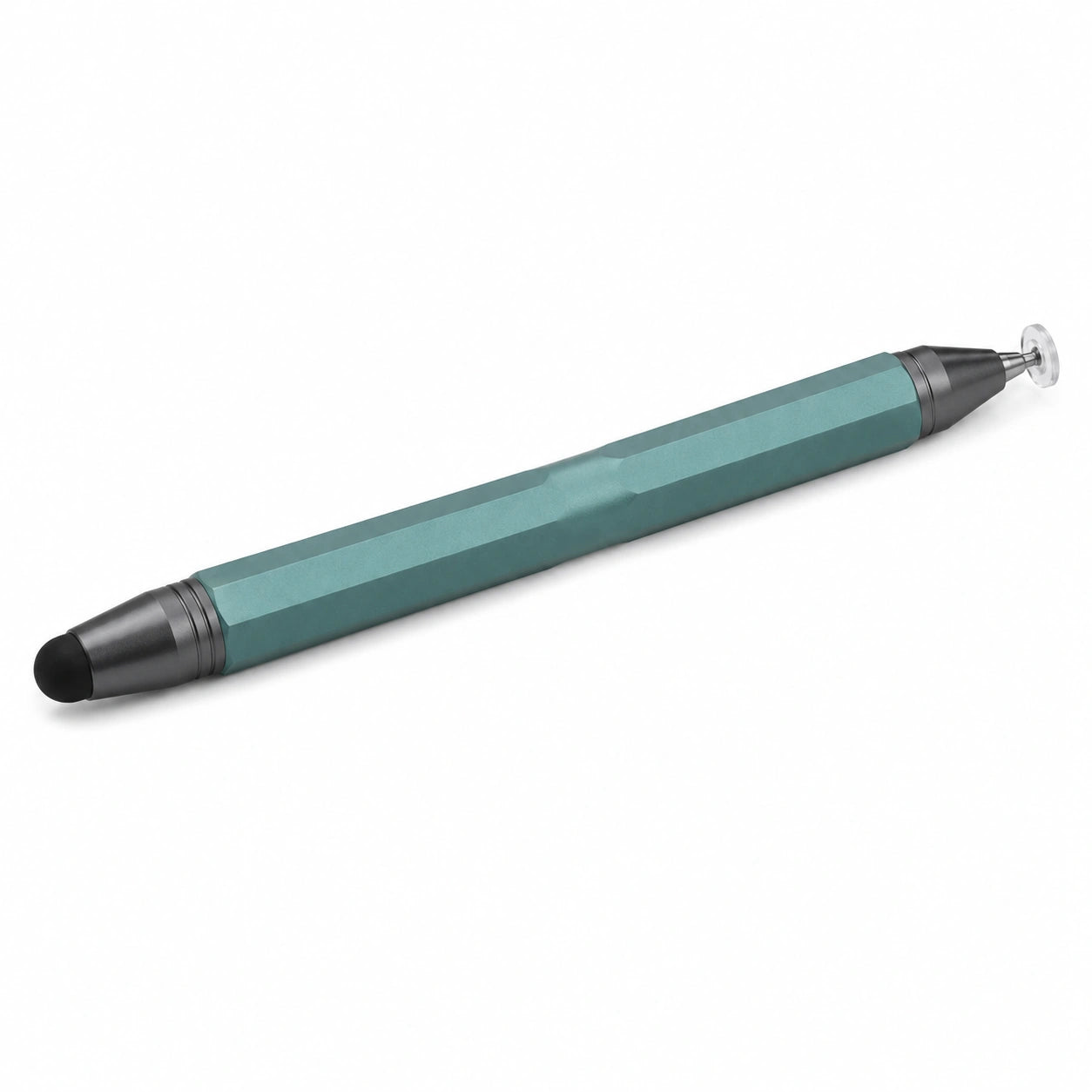 Stylus in Türkis mit Dual-Spitzen für kapazitive Touchscreens