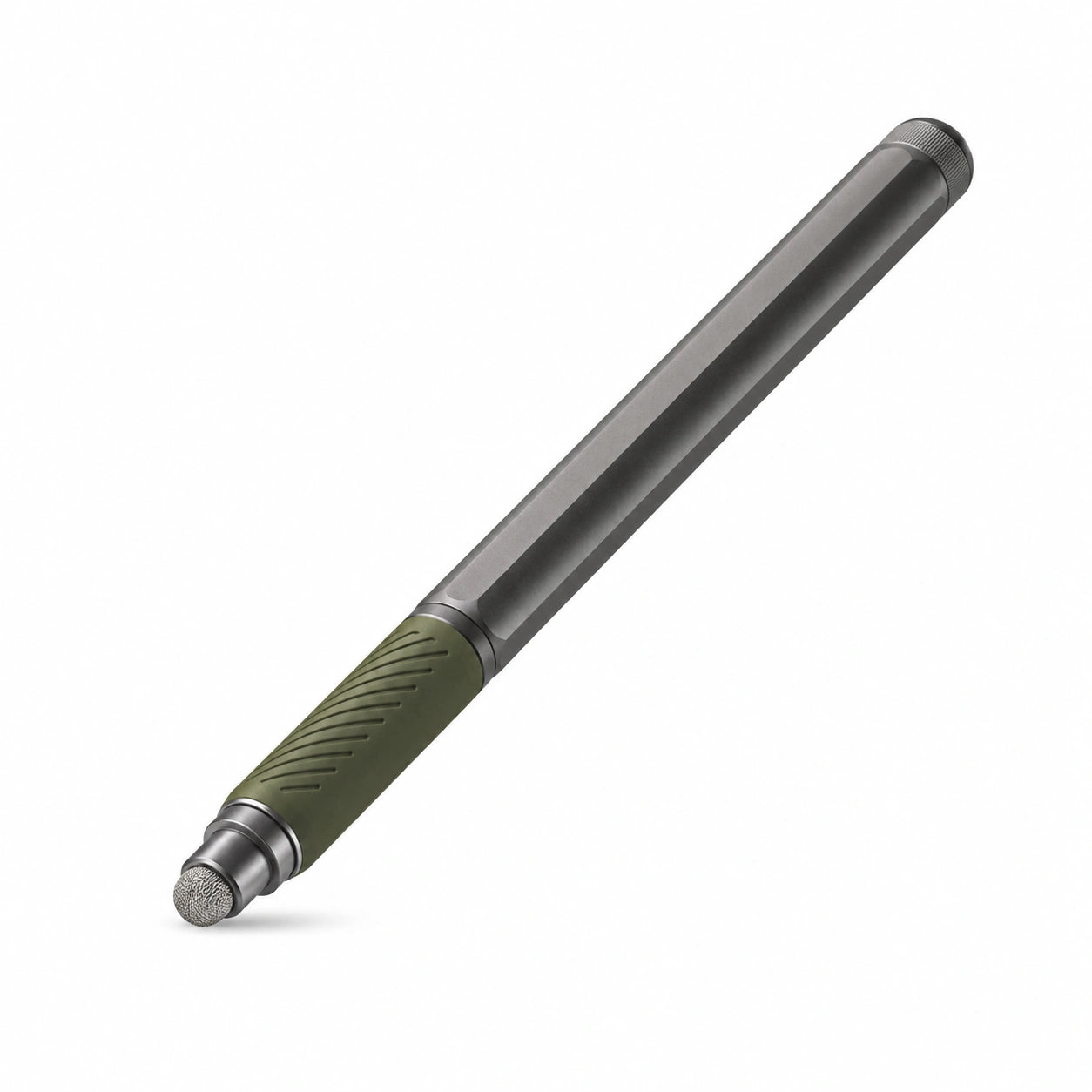 Stylus Stift Olivgrün und Grau für Touchscreens