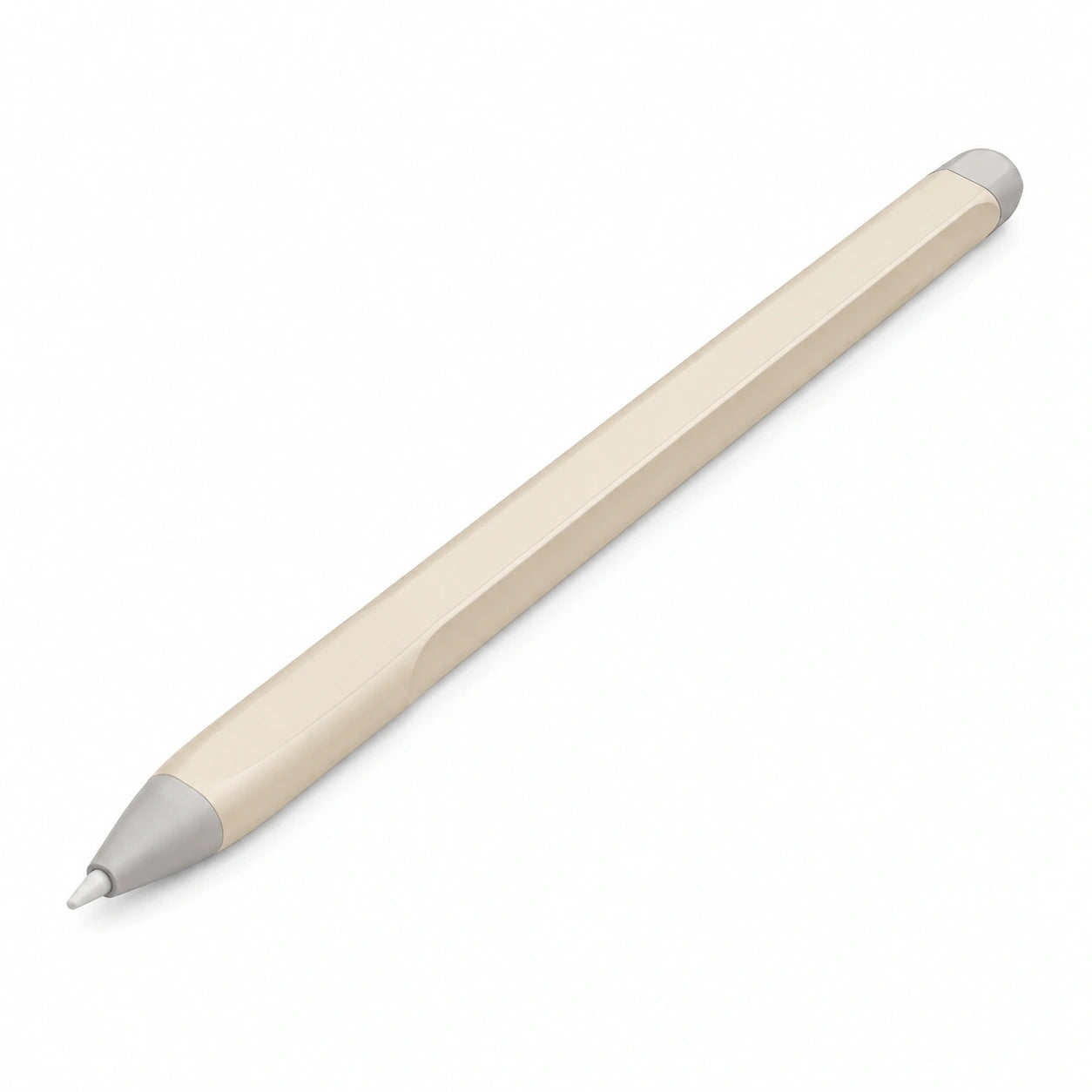 Ergonomischer Eingabestift Creme für Tablets und Smartphones