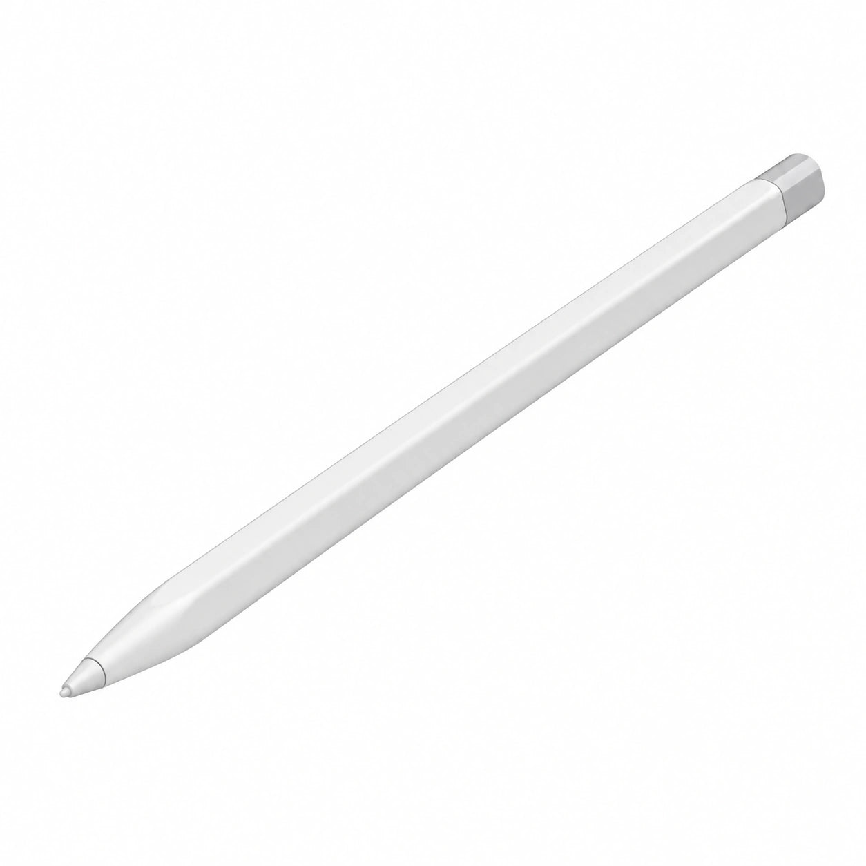 Präziser Stylus Stift für Touchscreens in Weiß