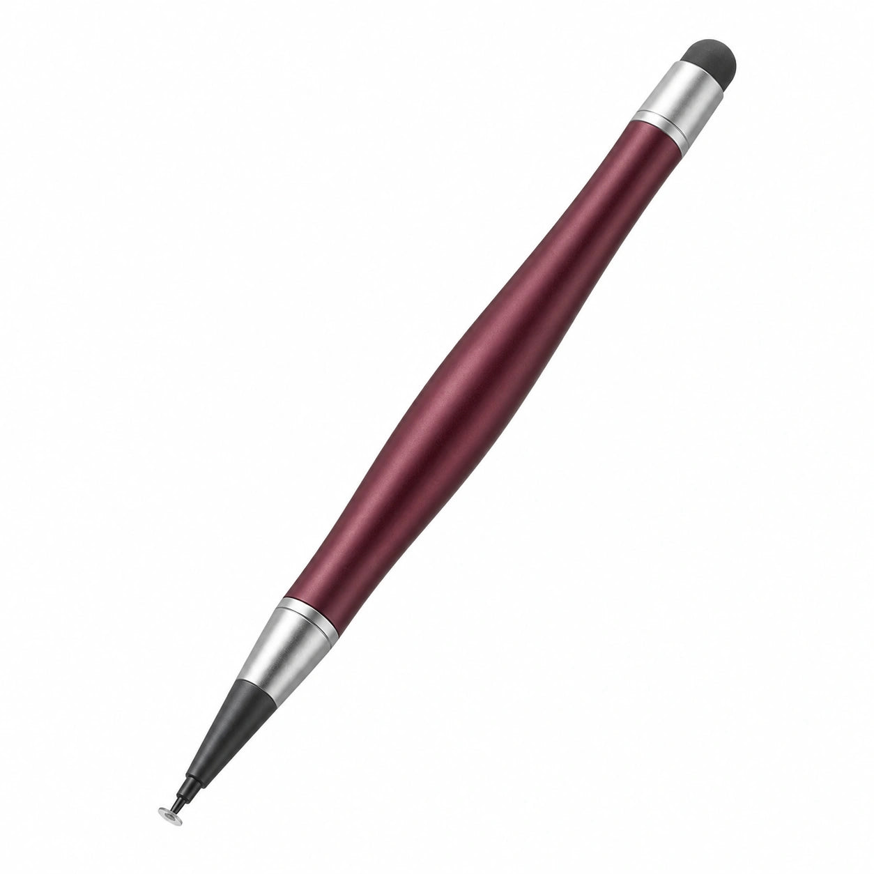 Präzisions-Stylus Eingabestift für Touchscreens Weinrot