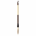 Traditioneller Chinesischer Kalligrafie-Pinsel mit langem Griff in Weiß/Braun
