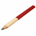Roter Tischlerstift mit Sechskantform