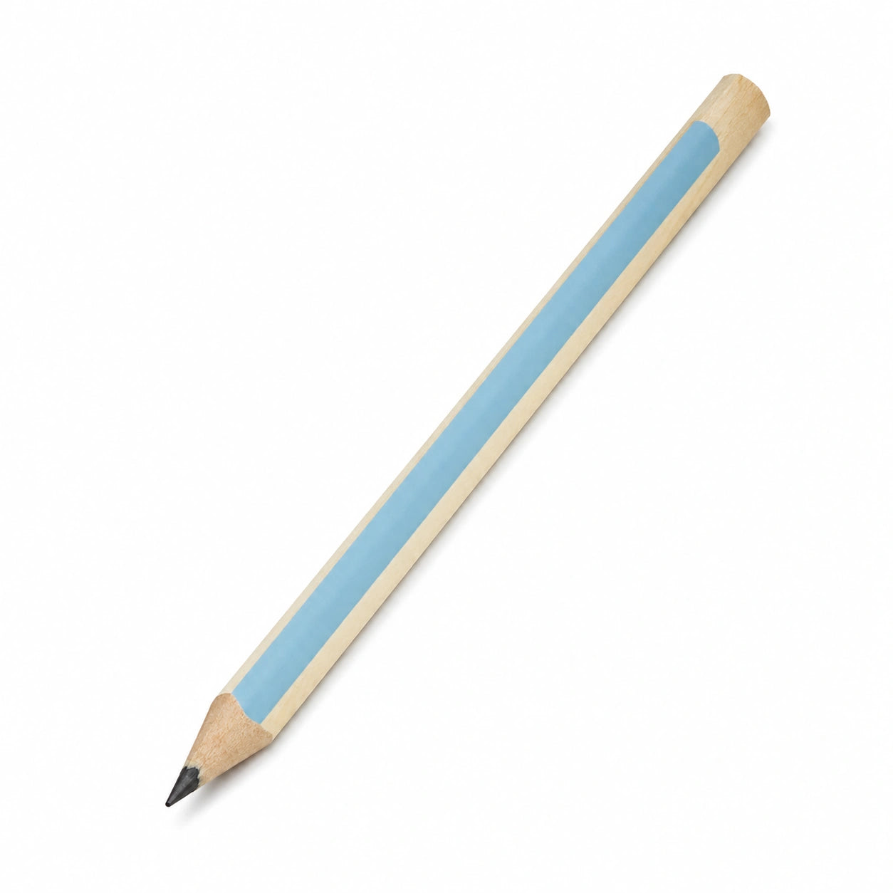 HB Bleistift Holz Hellblau