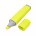 Neongelber Textmarker mit Keilspitze