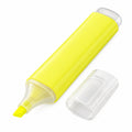 Gelber Textmarker mit breiter Spitze